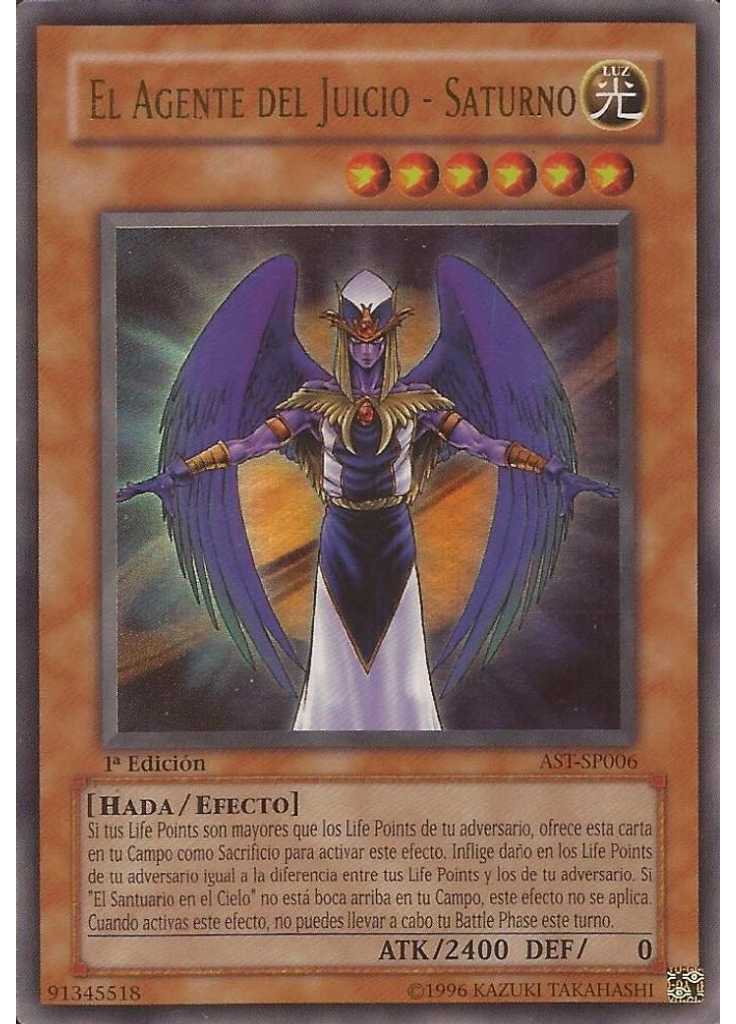 El Agente del Juicio - Saturno
