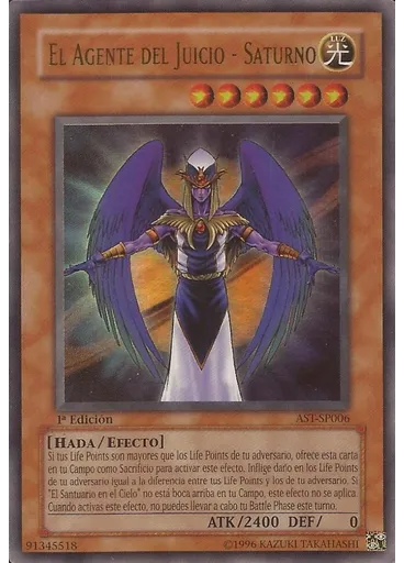 El Agente del Juicio - Saturno