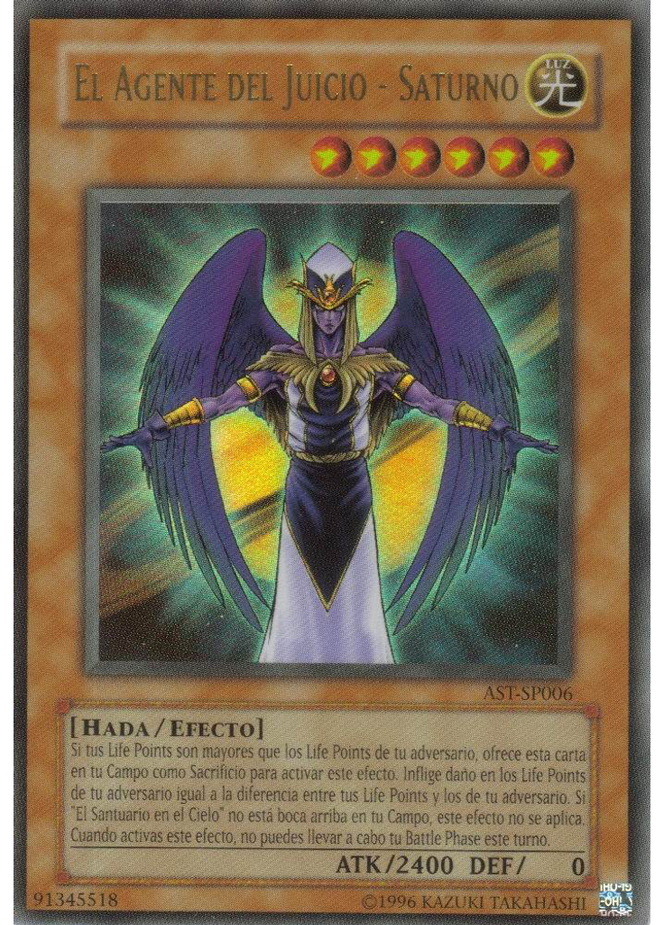 El Agente del Juicio - Saturno (Ultra Rare Unlimited)