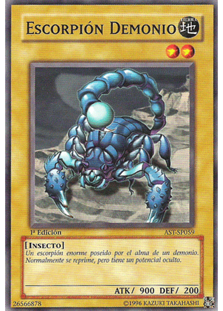 Escorpión Demonio