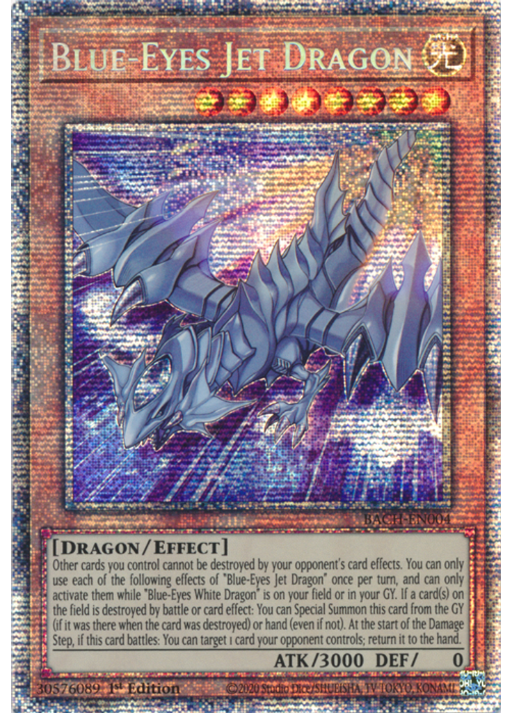 Blue-Eyes Jet Dragon (Starlight Rare 1st Edition)