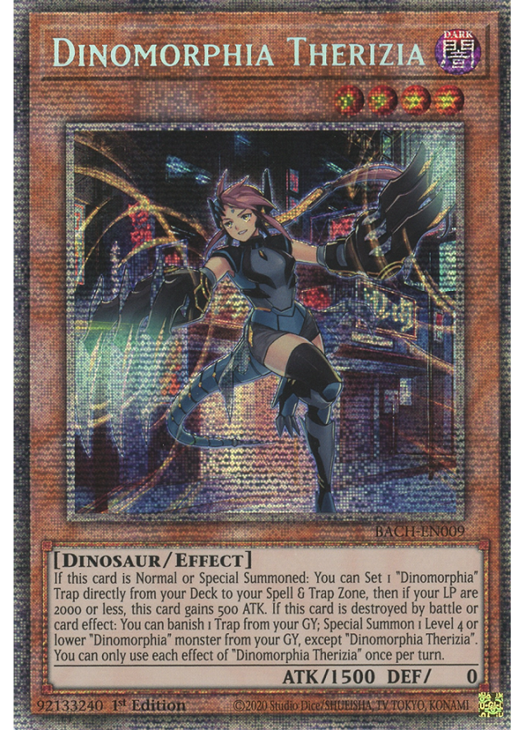 Dinomorphia Therizia (Starlight Rare 1st Edition)