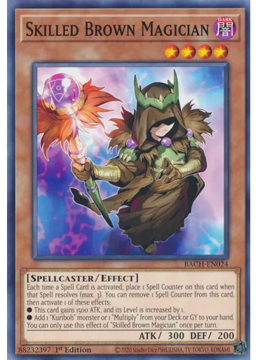 Skilled Brown Magician