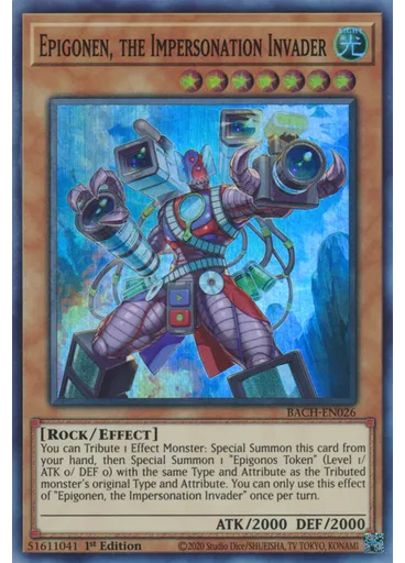 Epigonen, the Impersonation Invader