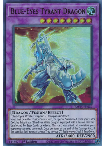 Blue-Eyes Tyrant Dragon