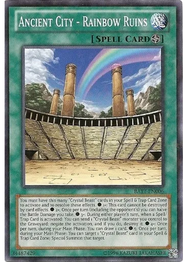 Ancient City - Rainbow Ruins — Prize Cards 2012