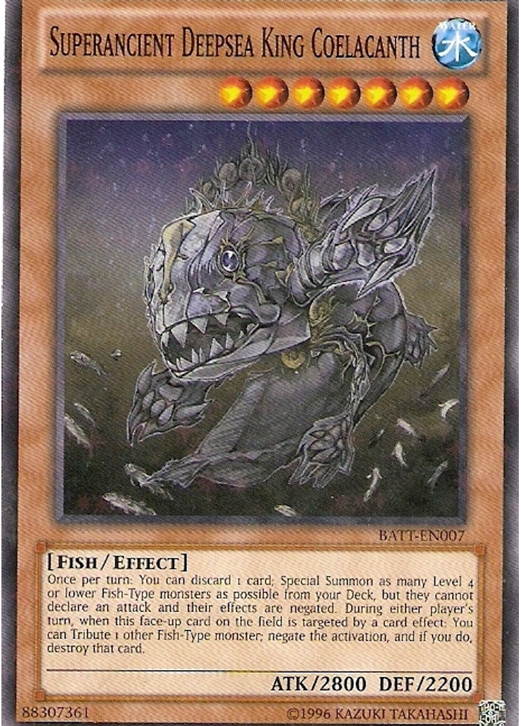 Superancient Deepsea King Coelacanth