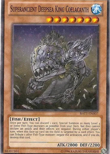 Superancient Deepsea King Coelacanth