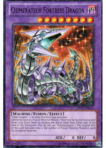 Chimeratech Fortress Dragon — Prize Cards 2012