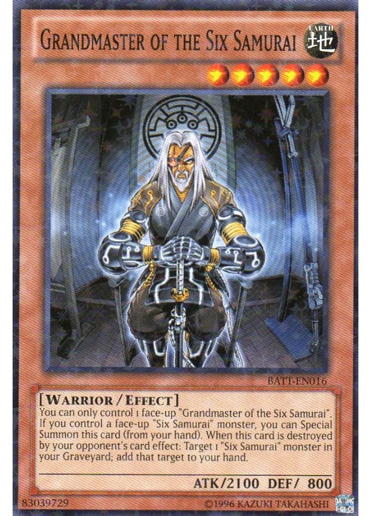 Grandmaster of the Six Samurai