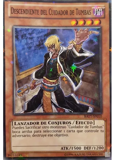Descendiente del Cuidador de Tumbas