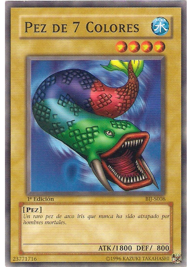 Pez de 7 Colores