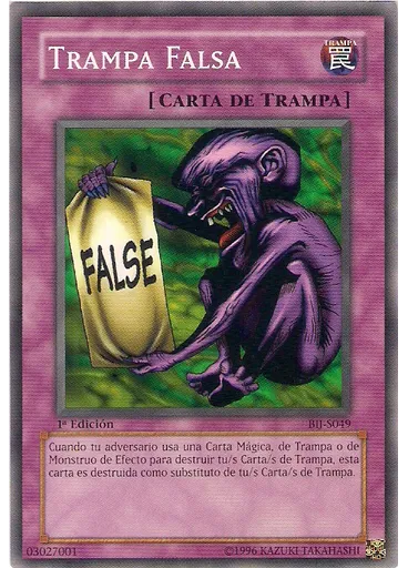 Trampa Falsa — Baraja de Inicio: Joey