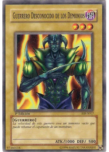 Guerrero Desconocido de los Demonios
