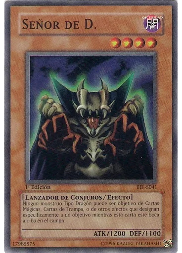Señor de D.