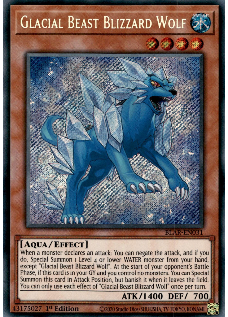 Glacial Beast Blizzard Wolf