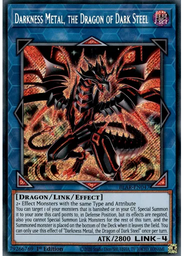 Darkness Metal, the Dragon of Dark Steel