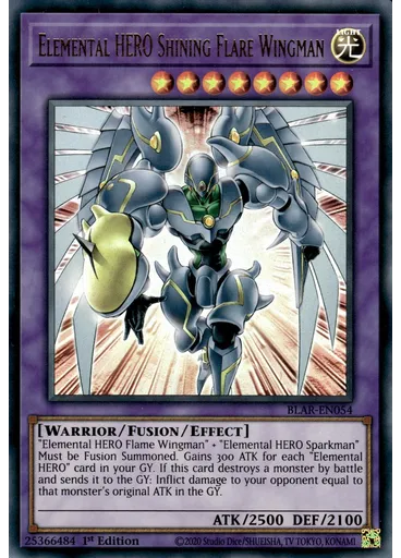 Elemental HERO Shining Flare Wingman