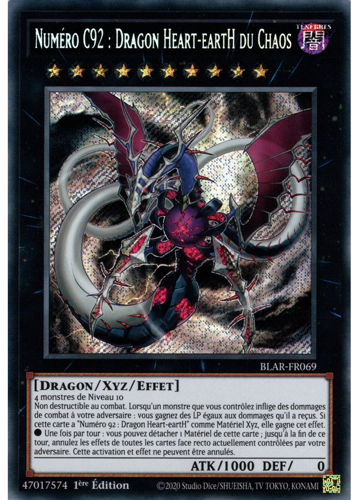 Numéro C92 : Dragon Heart-eartH du Chaos