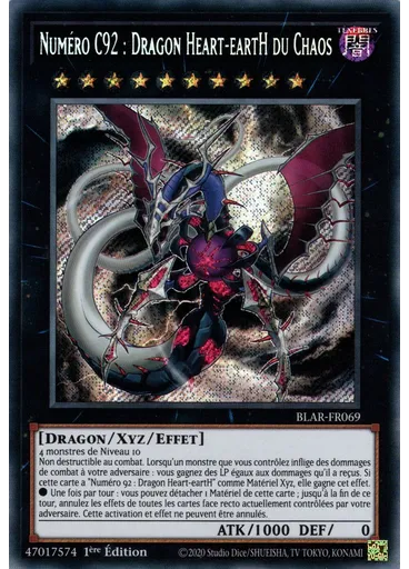 Numéro C92 : Dragon Heart-eartH du Chaos — Batailles de Legende : Armageddon