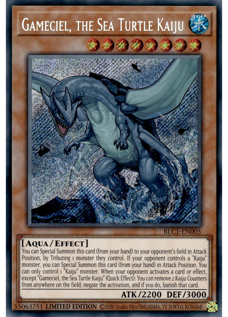Gameciel, the Sea Turtle Kaiju