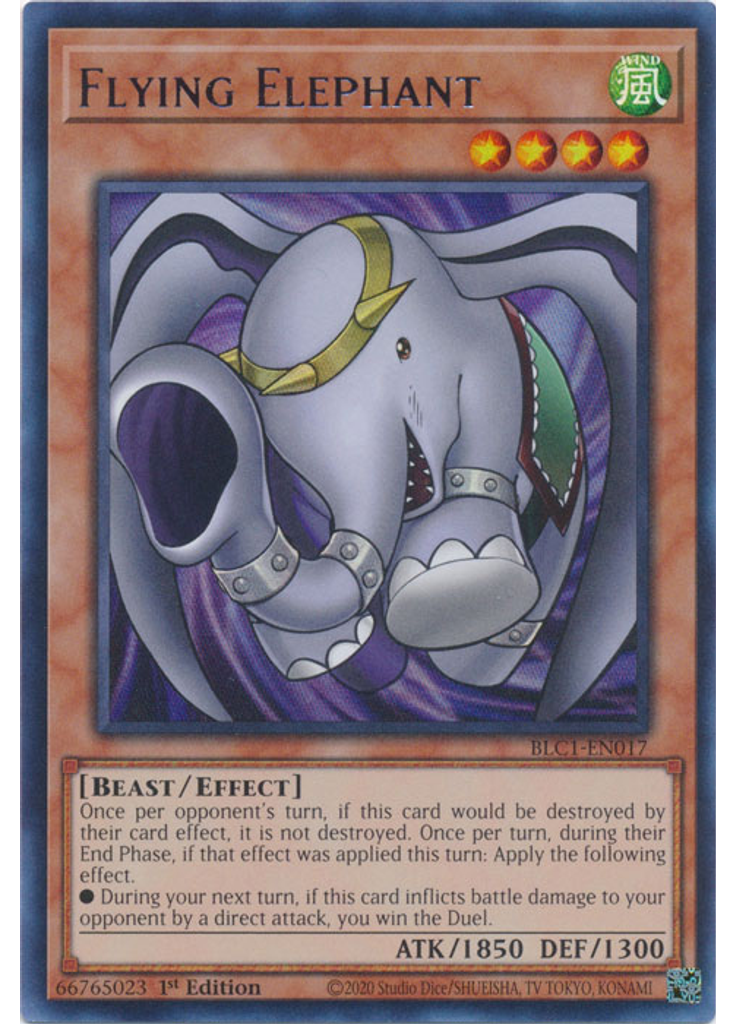 Flying Elephant (Ultra Rare 1st Edition Silver)