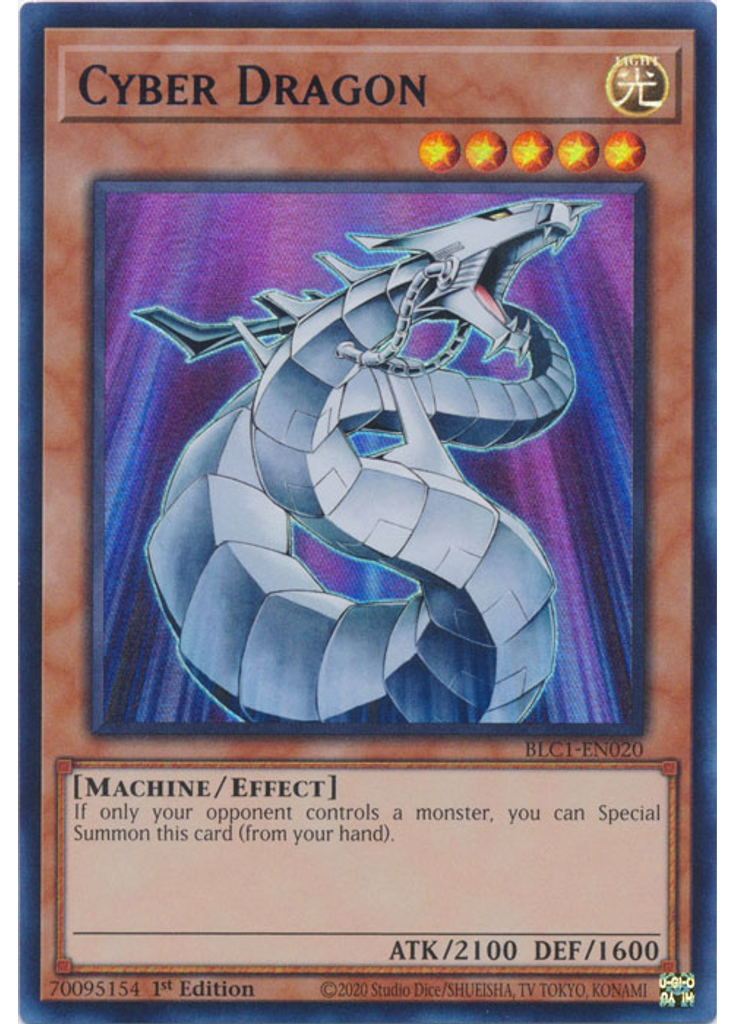 Cyber Dragon (Ultra Rare 1st Edition Silver)