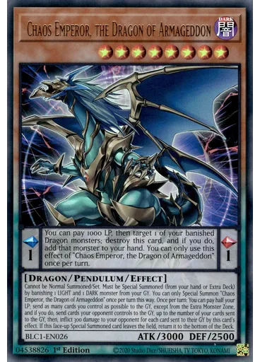 Chaos Emperor, the Dragon of Armageddon