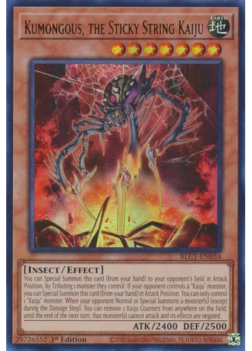 Kumongous, the Sticky String Kaiju