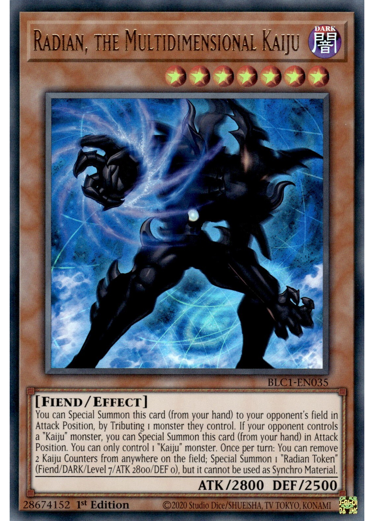 Radian, the Multidimensional Kaiju