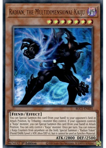 Radian, the Multidimensional Kaiju