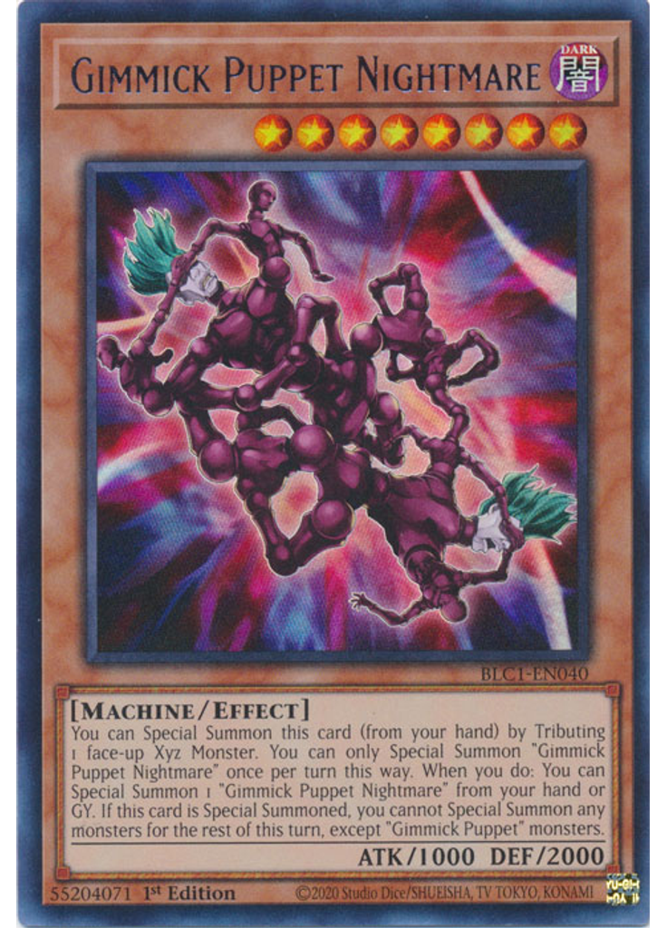 Gimmick Puppet Nightmare (Ultra Rare 1st Edition Silver)