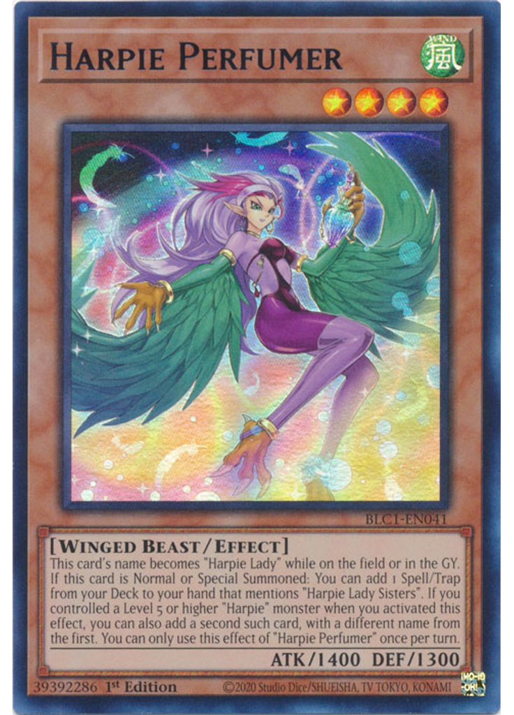 Harpie Perfumer (Ultra Rare 1st Edition Silver)