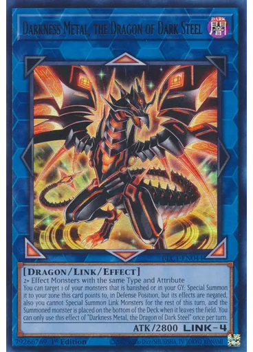 Darkness Metal, the Dragon of Dark Steel
