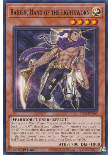 Raiden, Hand of the Lightsworn