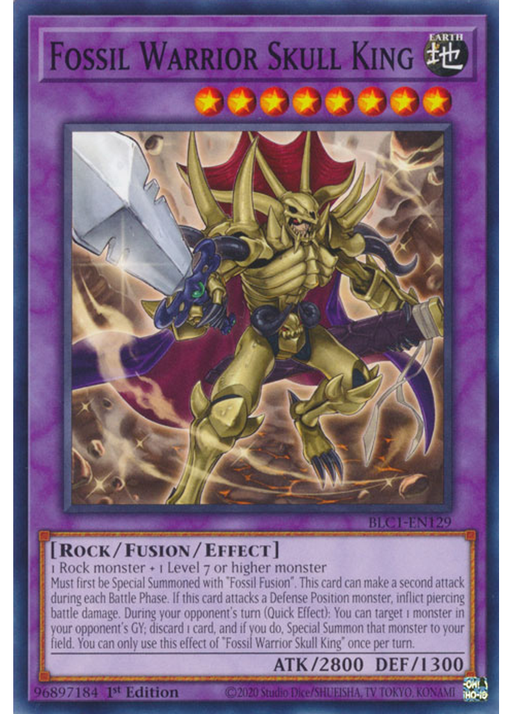 Fossil Warrior Skull King