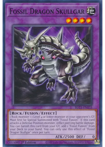 Fossil Dragon Skullgar — Battles of Legend: Chapter 1