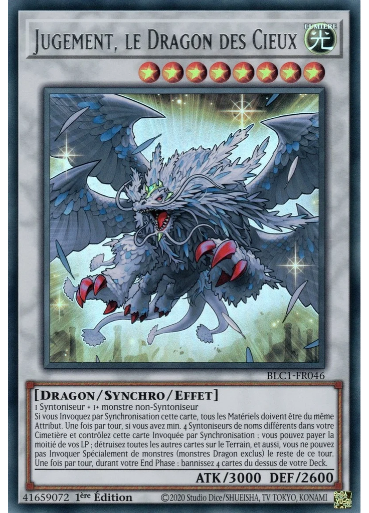 Jugement, le Dragon des Cieux (Ultra Rare 1st Edition Silver)