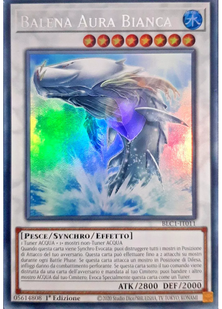 Balena Aura Bianca (Ultra Rare 1st Edition Silver)