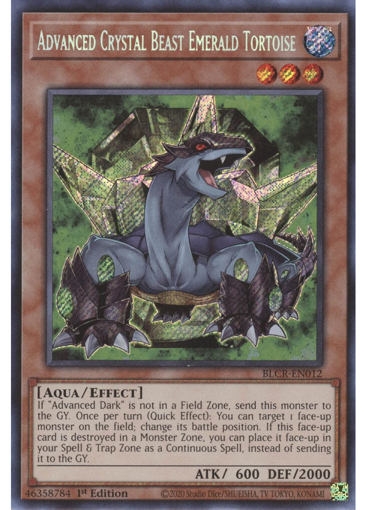 Advanced Crystal Beast Emerald Tortoise
