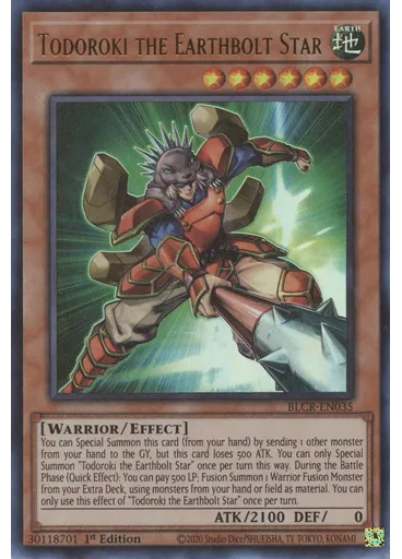 Todoroki the Earthbolt Star