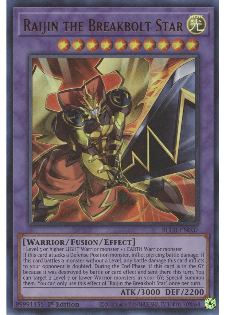 Raijin the Breakbolt Star