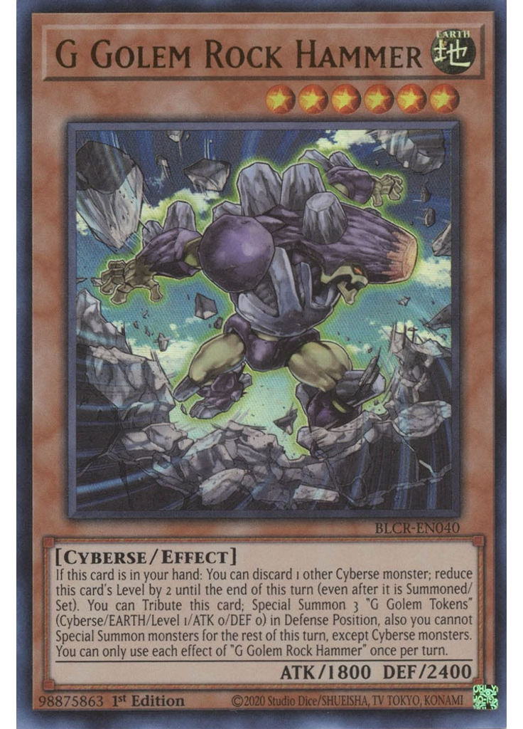 G Golem Rock Hammer