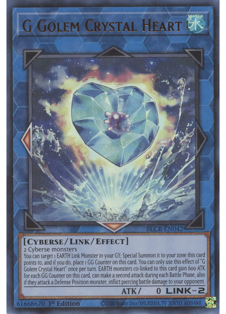 G Golem Crystal Heart