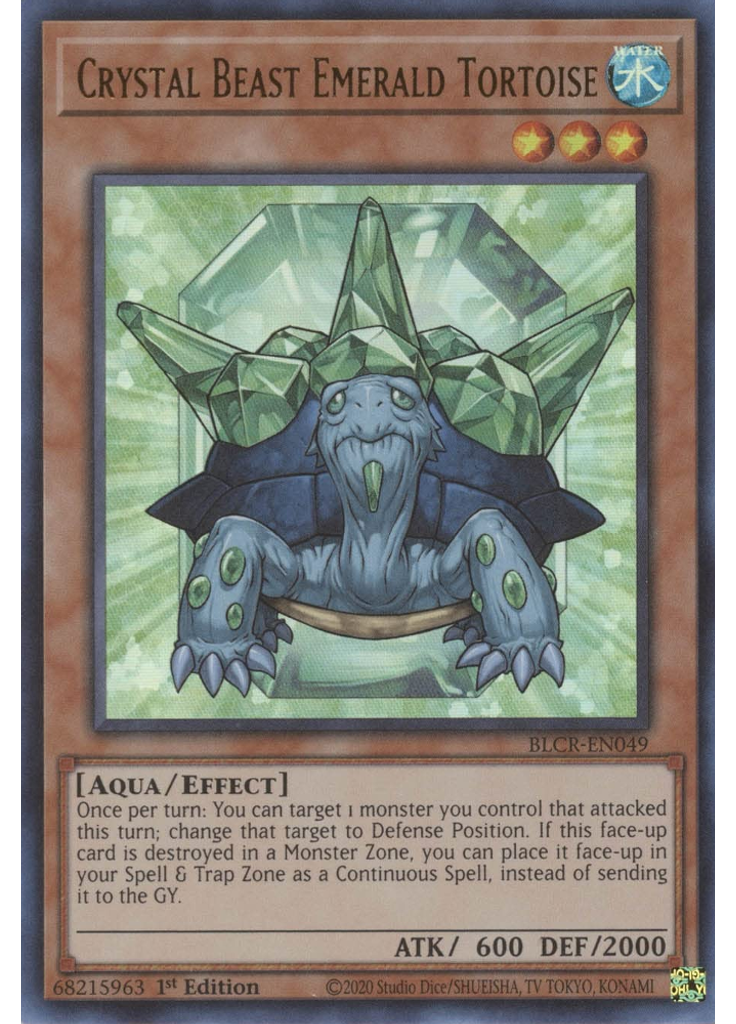 Crystal Beast Emerald Tortoise