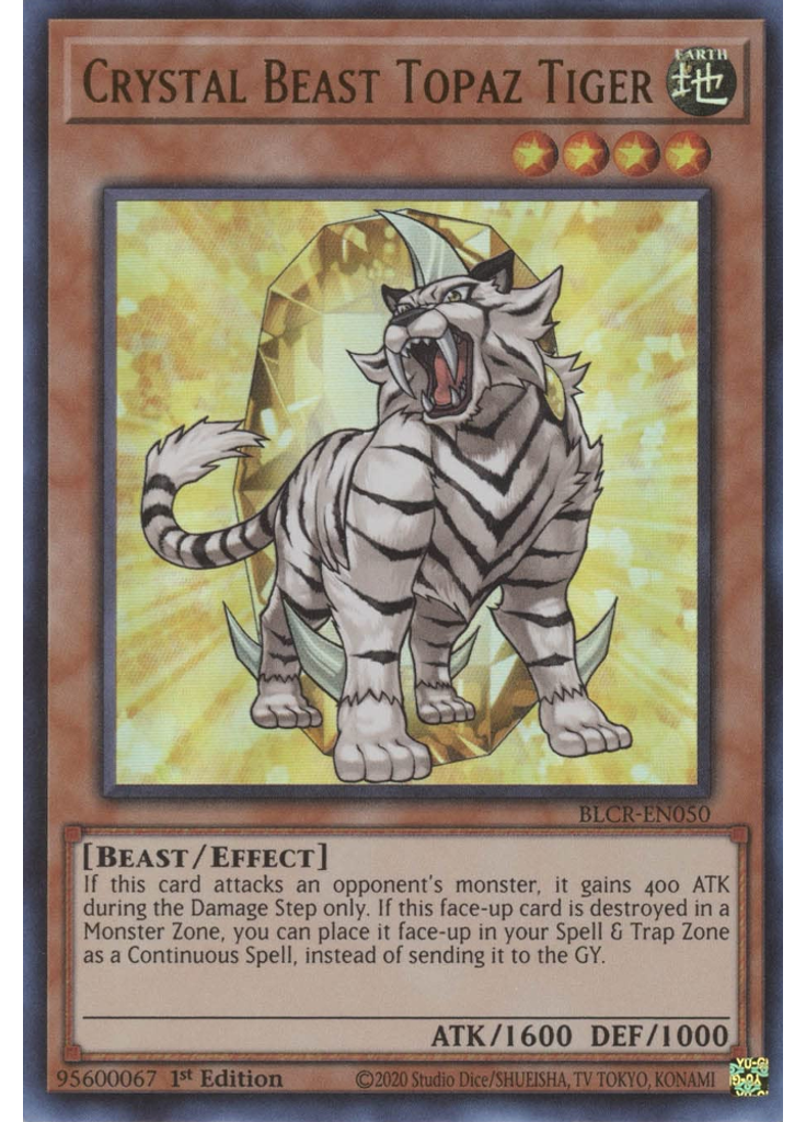 Crystal Beast Topaz Tiger