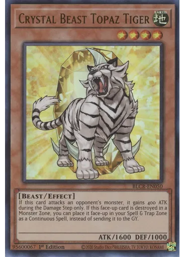 Crystal Beast Topaz Tiger