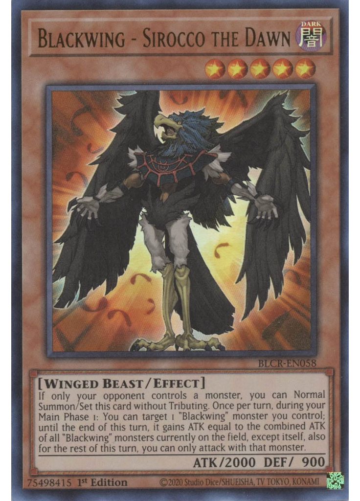 Blackwing - Sirocco the Dawn