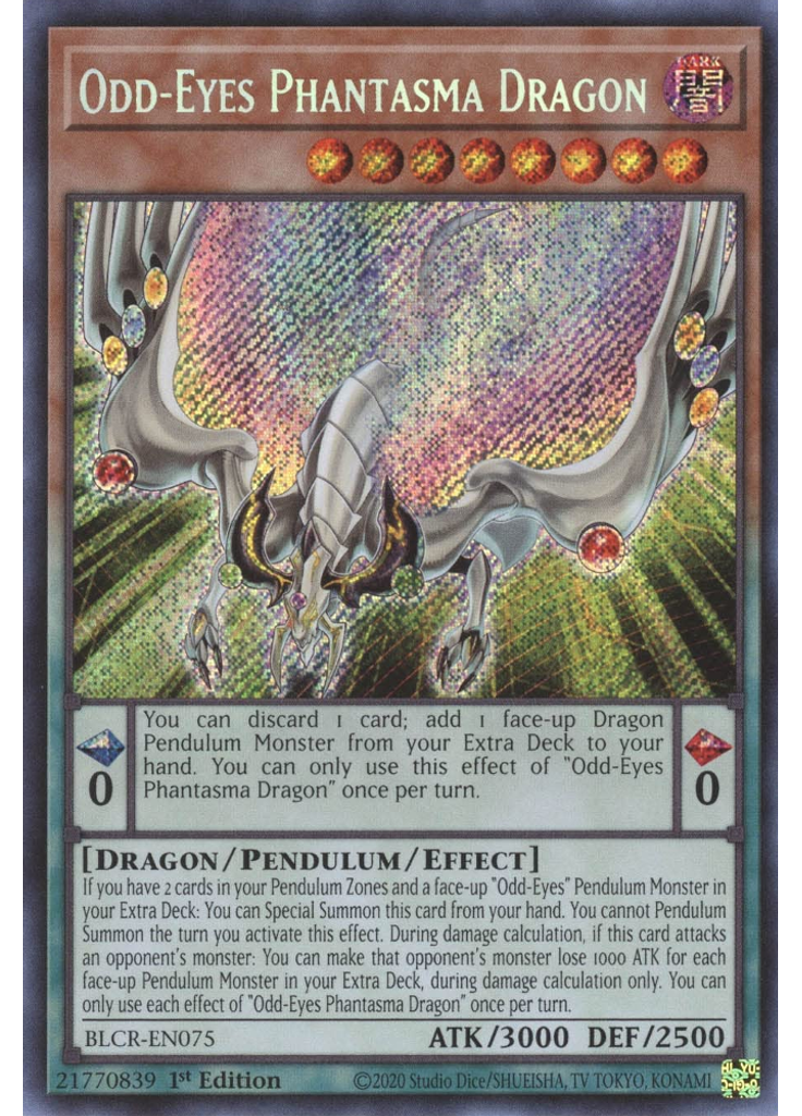 Odd-Eyes Phantasma Dragon