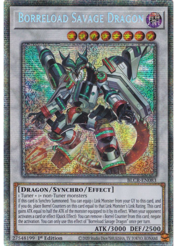 Borreload Savage Dragon (Starlight Rare 1st Edition)